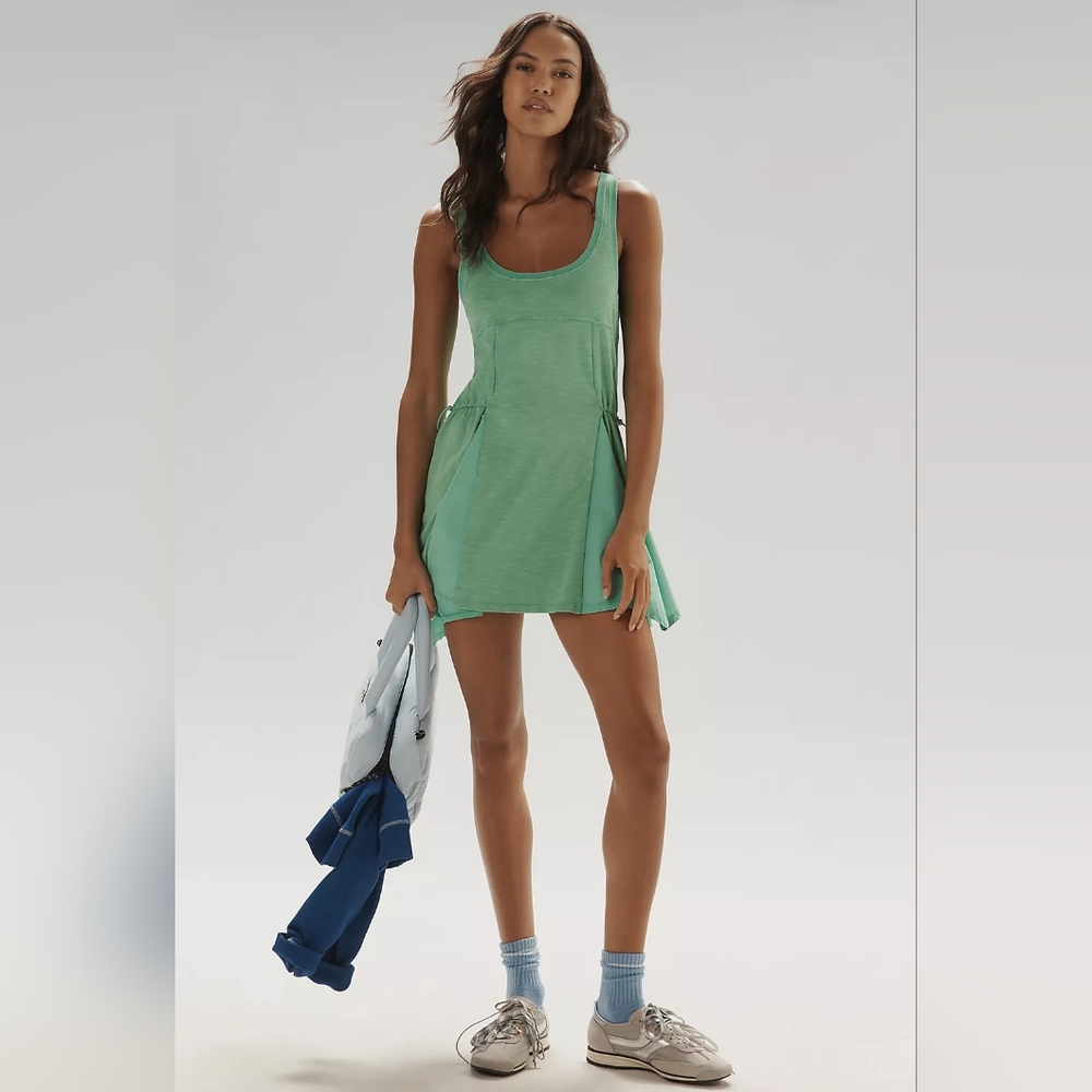 Daily Practice Sleeveless Pitch Mini Dress